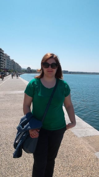 Photo d'Irène Votsi (allée de la tour blanche à Thessalonique, Grèce)